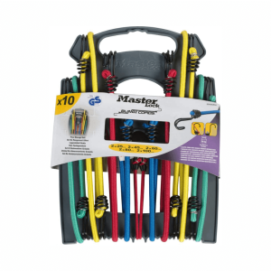 Masterlock set elastičnih pritrdilnih trakov 8mm